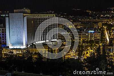 The Hilton Athens Editorial Stock Photo